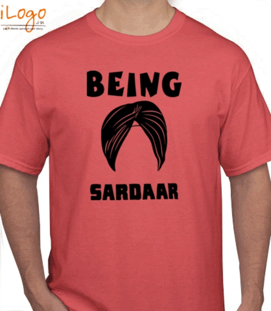 Being being-sardar-pagdi T-Shirt