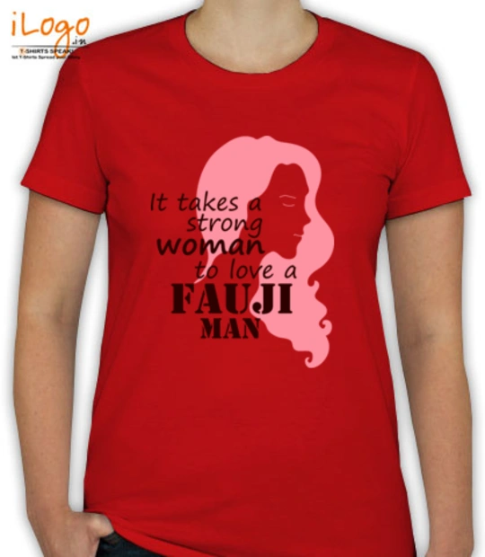 Army Wife fauji-man T-Shirt