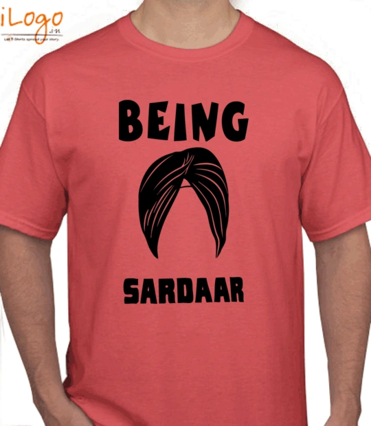 Sikh being-sardar. T-Shirt
