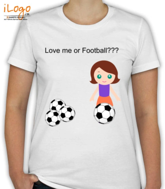 Love me or football love-me-or-football T-Shirt