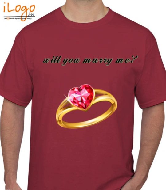 Shirt WillYouMarryMe T-Shirt