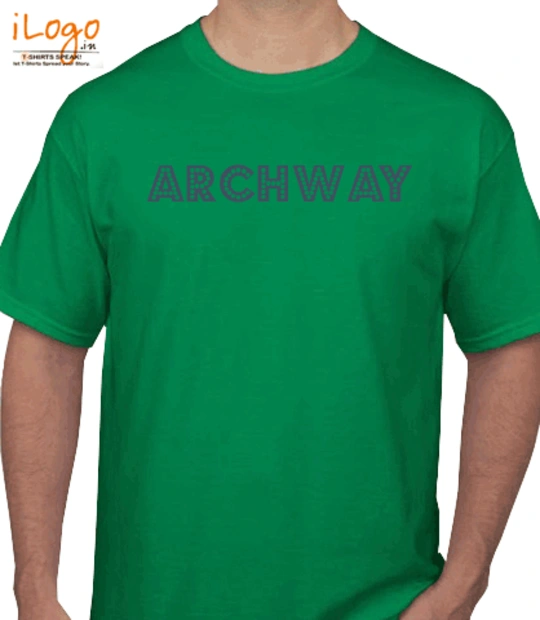 Kelly green archway T-Shirt