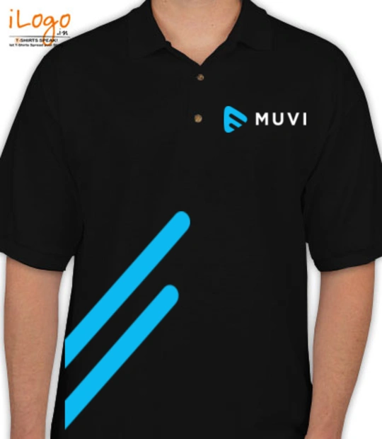 T shirts MuviBlackPolo T-Shirt