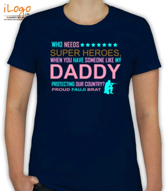 DADDY daddy-super-hero T-Shirt