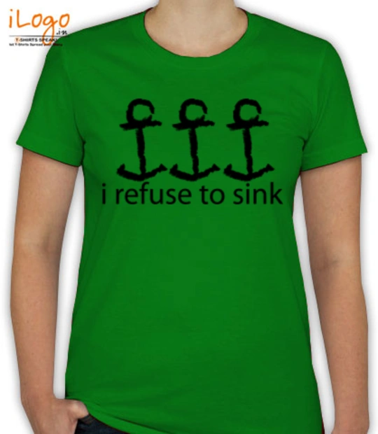 Navy Wife refuse-to-sink. T-Shirt