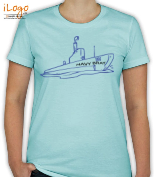 Navy Wife navy-boat T-Shirt