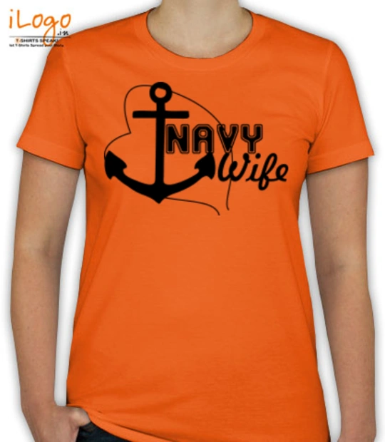 Anchor navy-wife-with-anchor T-Shirt