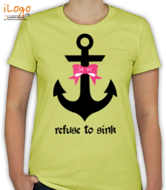 Anchor anchor-with-bow T-Shirt