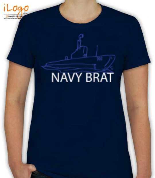 Naval Brat navy-brat-boat-in-white T-Shirt