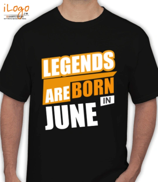 LEGENDS BORN IN LEGENDS-BORN-IN-JUNE. T-Shirt