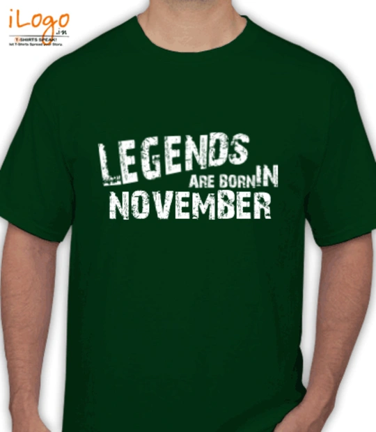 November LEGENDS-BORN-IN-November-.. T-Shirt