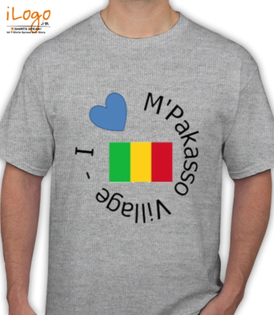 Tee MPakasso-Grey T-Shirt