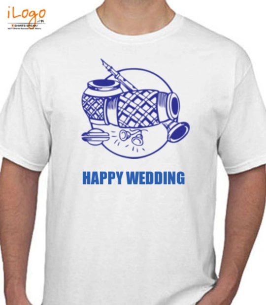 Ride HAPPY-WEDDING T-Shirt