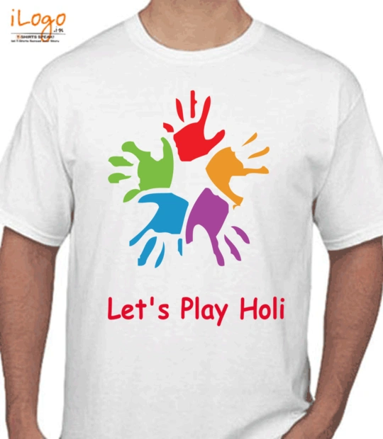 Play let%s-play-holi T-Shirt