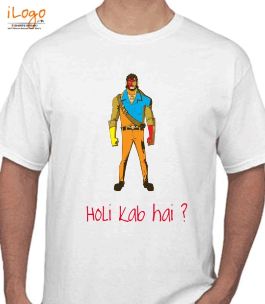 Holi gabbar-holi T-Shirt