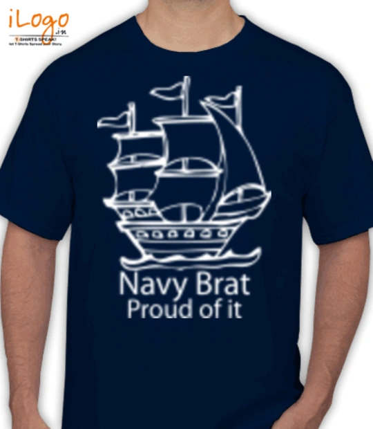 Naval Brat proud-of-navy-brat T-Shirt