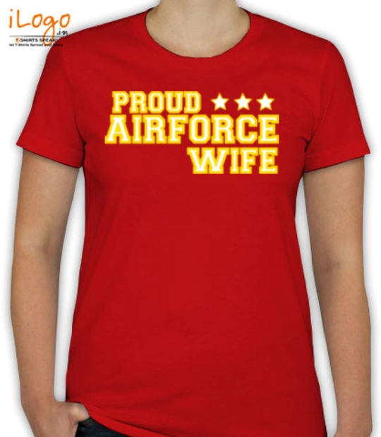Air Force Wife proud-wife-airforce T-Shirt