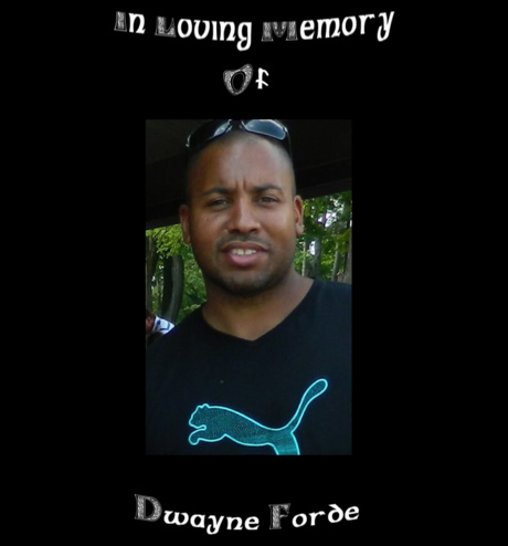 fundraising bbq in loving memory of dwayne forde