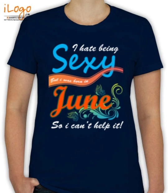 Lgends are born in june june T-Shirt