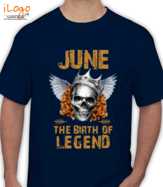 LEGENDS BORN IN june LEGENDS-BORN-IN-JUNE-.-. T-Shirt