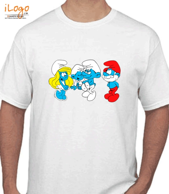 Family smurfs-family T-Shirt