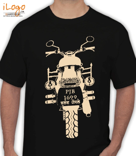 Punjabi bullet-back T-Shirt
