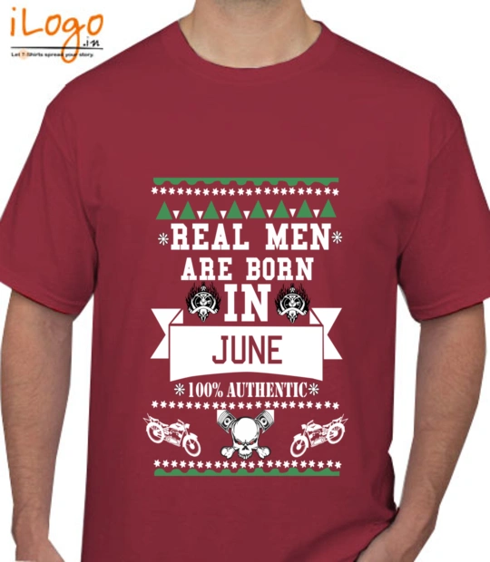 LEGENDS-BORN-IN-JUNE..-.. - T-Shirt
