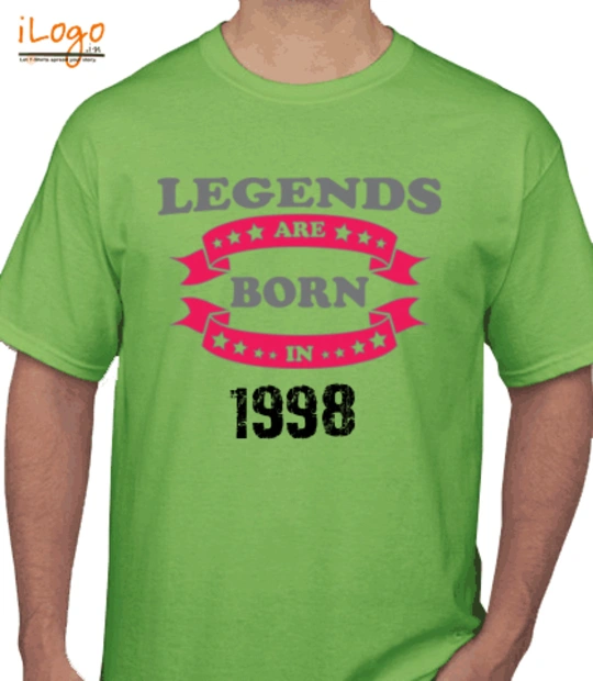 Legend are born in legend-are-born-in-. T-Shirt