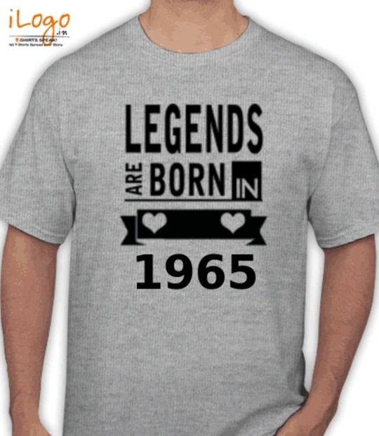 Legends are Born in 1965 Legends-are-born-in-. T-Shirt