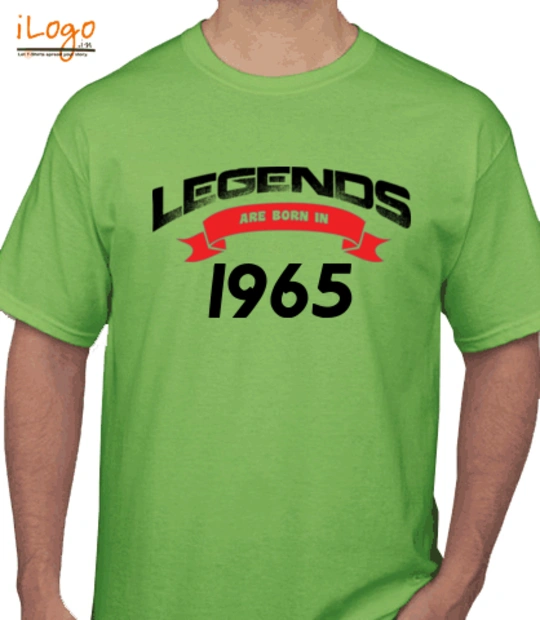 Legends are Born in 1965 Legends-are-born-in-.. T-Shirt