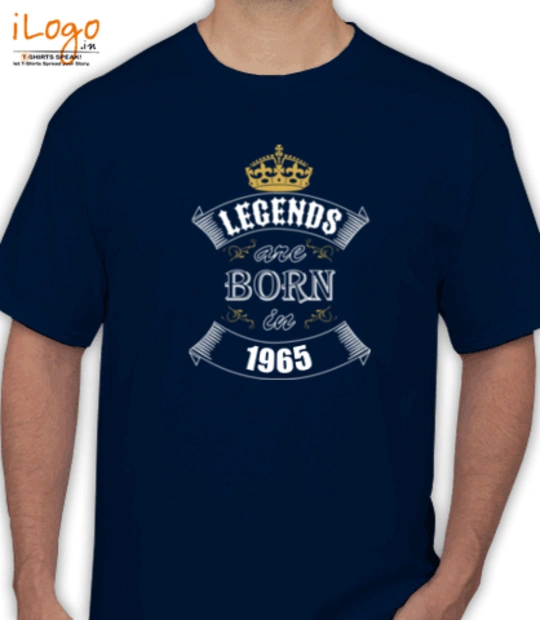 Legends-are-born-in-%C. - T-Shirt