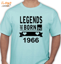 Legends are Born in 1966 T-Shirts