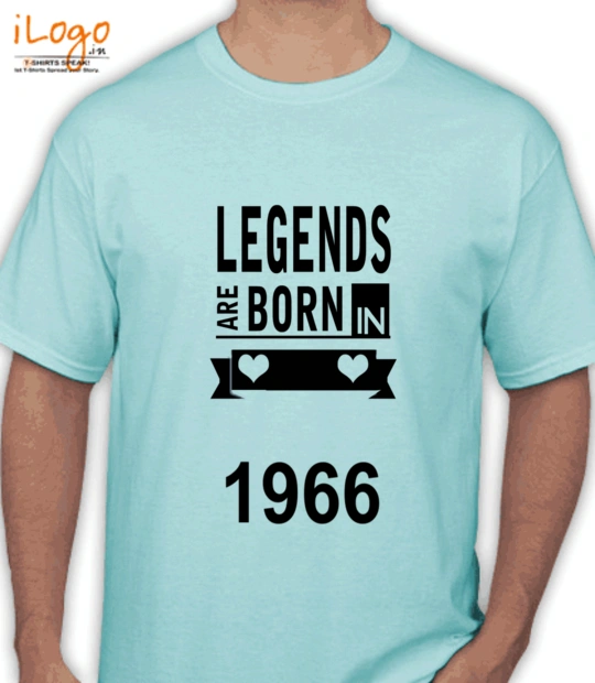 Legends are Born in 1966 T-Shirts