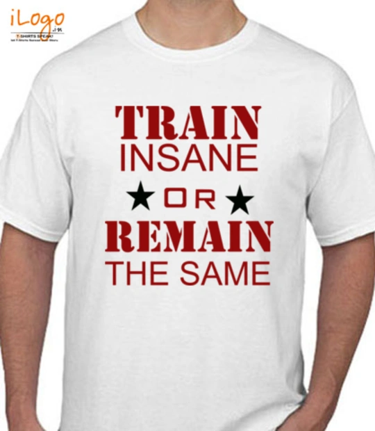 Tee GYM-White T-Shirt