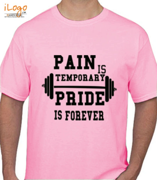Tee Gym-Pink T-Shirt