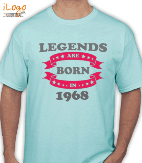 Legends are Born in 1968 Legends-are-born-in-%A. T-Shirt