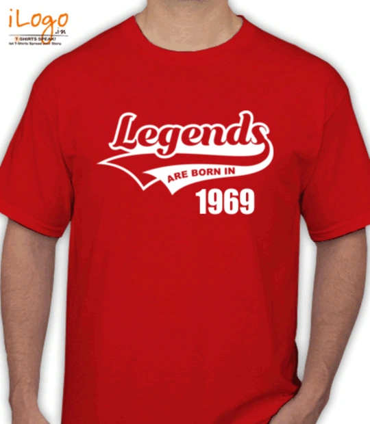Legends are Born in 1969 T-Shirts