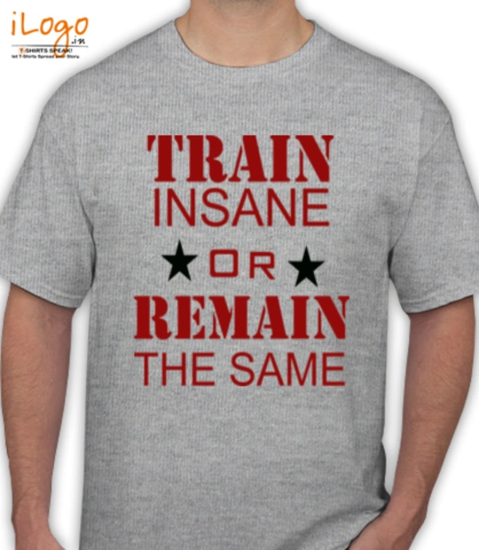 Tee GYM-Grey T-Shirt