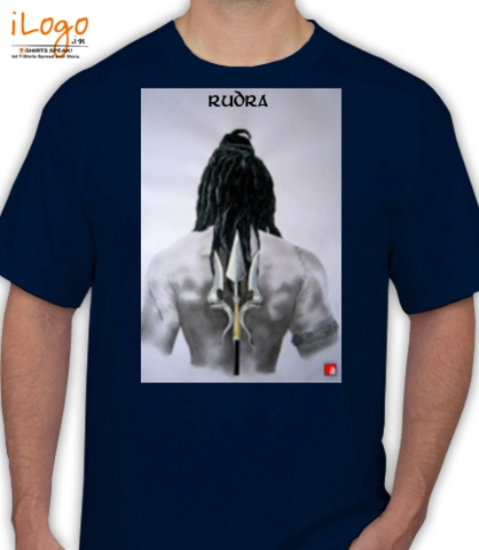Tee Rudra-blue T-Shirt