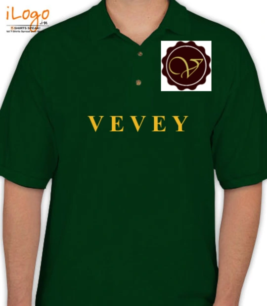 Shirt VeveyGrnEmb T-Shirt