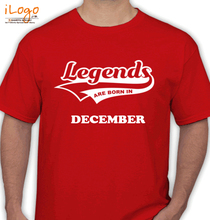 Legends are Born in December Legends-are-born-in-december%B T-Shirt