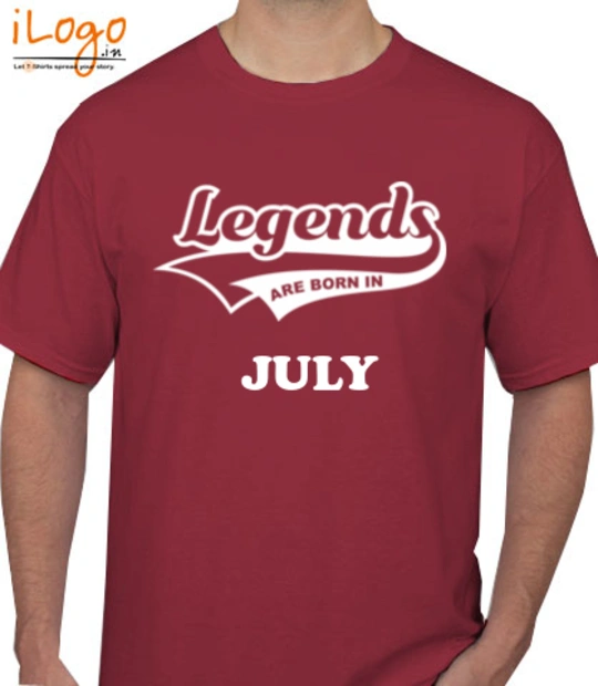 Legends are Born in July Legends-are-born-in-july%B%B T-Shirt