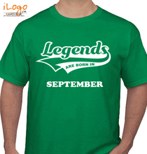Legends are Born in September Legends-are-born-in-september%B%B T-Shirt