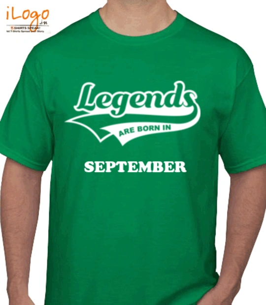 Born Legends-are-born-in-september%B%B T-Shirt