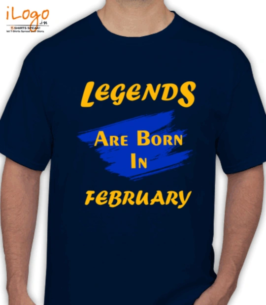 Born Legends-are-born-in-february%B%B T-Shirt