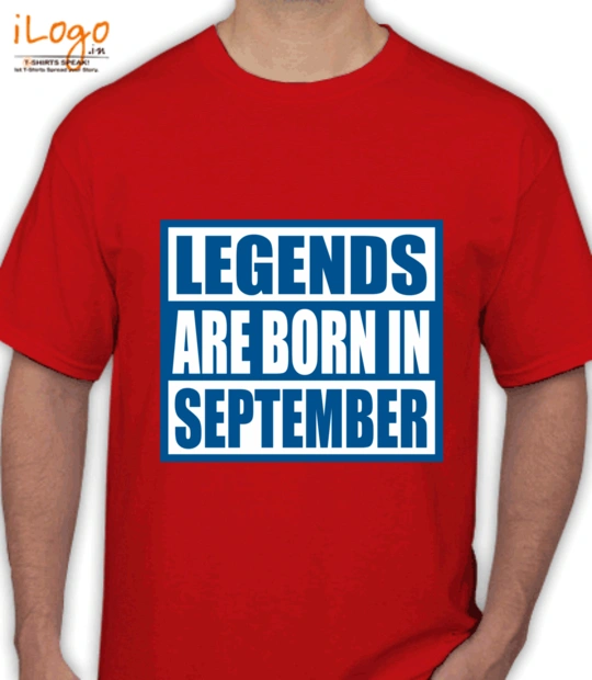 Legends are Born in September Legends-are-born-in-september%C%C T-Shirt