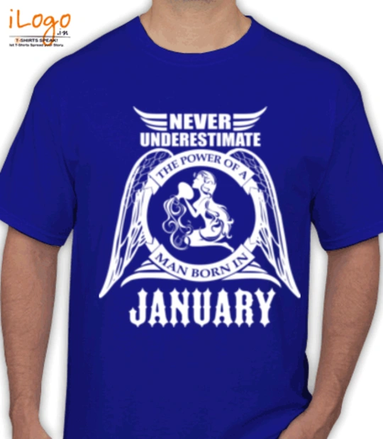 LEGENDS-BORN-IN-JANUARY..-... - T-Shirt