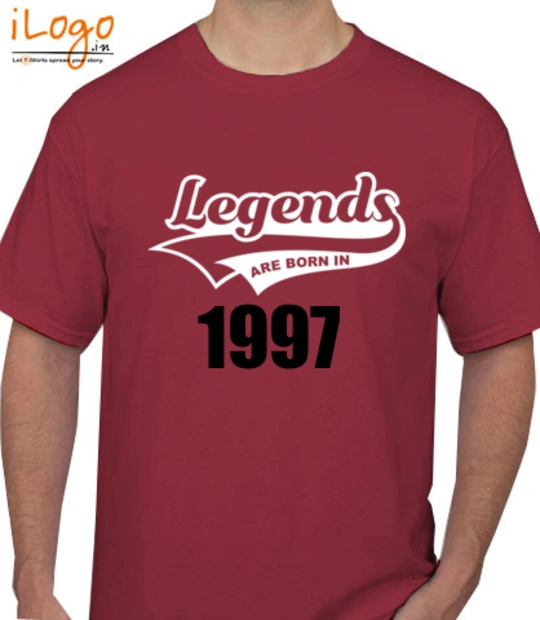 Legends are Born in 1997 T-Shirts