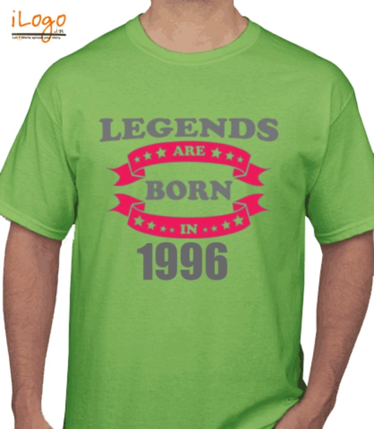 Legends are Born in 1996 legend-are-born-in-.%C%C. T-Shirt