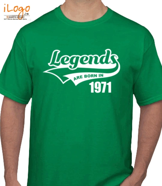 Legends are Born in 1971 Legends-are-born-in- T-Shirt
